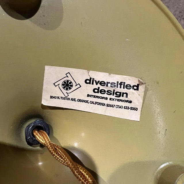 1962 Bill Curry Stemlite Table Lamp Design Line Los Angeles Ca For Sale - Image 10 of 10