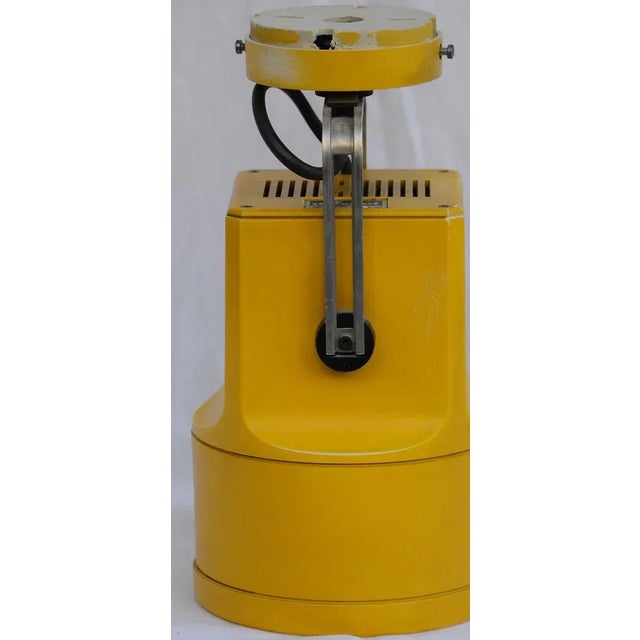 Metal Yellow Unispot Ceiling Lamp by Bent Gantzel-Boysen for Louis Poulsen, 1970s For Sale - Image 7 of 9