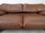 Mid-Century Modern Vintage Maralunga 2-Seater Sofa in Mocca Leather by Vico Magistretti for Cassina, 1980s For Sale - Image 3 of 18