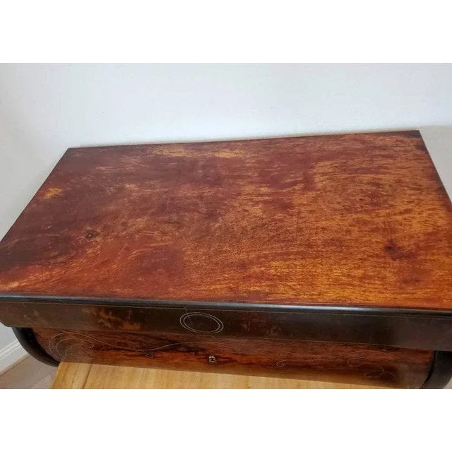 19th Century Spanish Rosewood Bombe Commode For Sale - Image 10 of 11