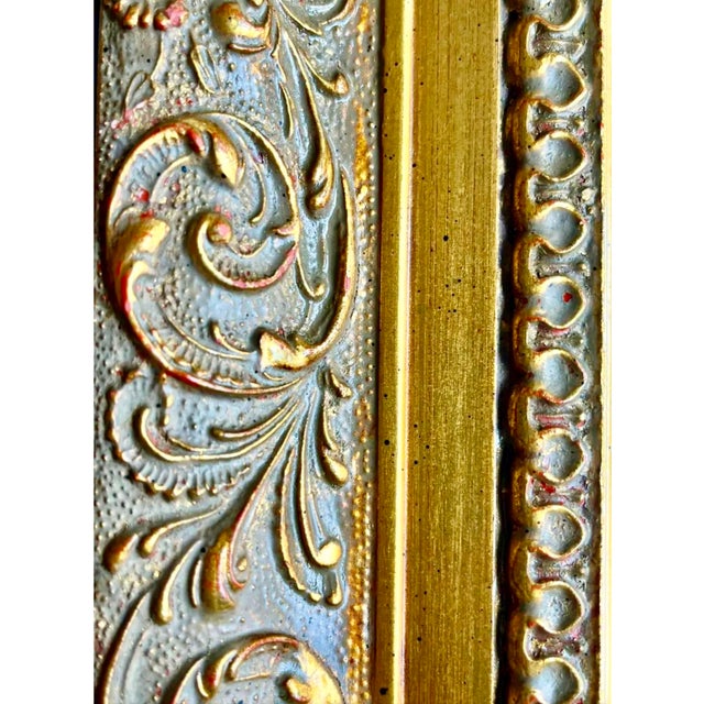 Antique Neoclassical Carved Gilt Wood Mirror For Sale In New York - Image 6 of 6