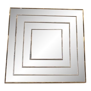 Post Modern Sharon Art Mirror For Sale