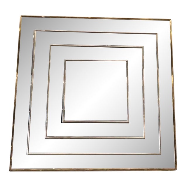 Post Modern Sharon Art Mirror For Sale