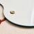 Metal Vintage Organic Shaped Wall Mirror, 1970s For Sale - Image 7 of 10