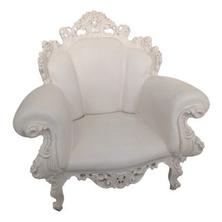 Italian Louis Style Outdoor Armchair by Magis For Sale