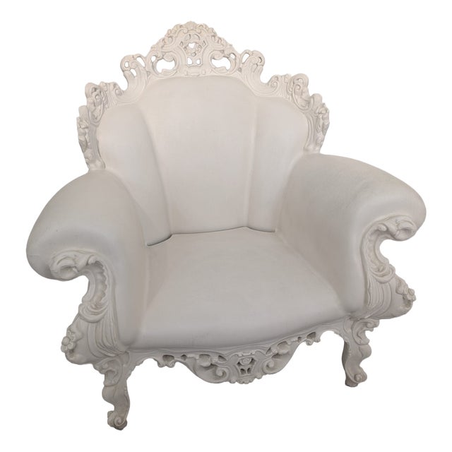 Italian Louis Style Outdoor Armchair by Magis For Sale