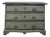18th Century Swedish Gustavian Painted Chest of Drawers With Original Blue-Green Paint For Sale
