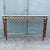 French Provincial Vintage Marble Top French Provincial Console Table For Sale - Image 3 of 8