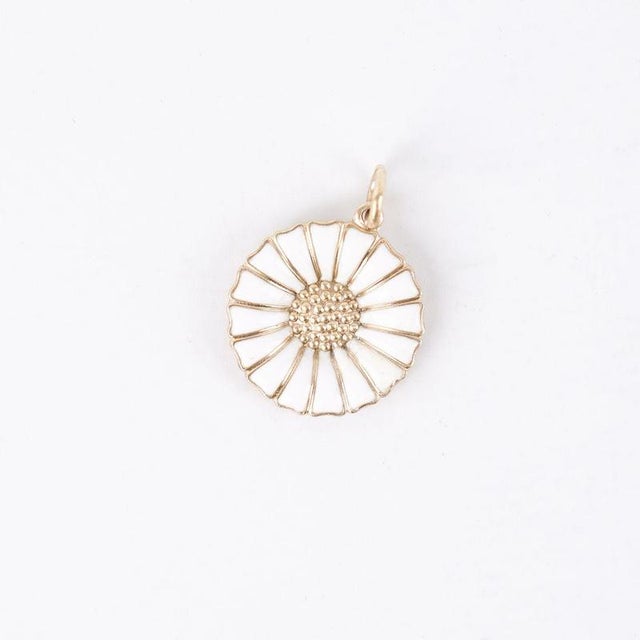 Brooch in Gold-Plated Enamel from Anton Michelsen, 1940s For Sale - Image 3 of 3