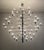 Silver Steel Pendant Chandelier with Fixed Arms from Ignoto, 1990 For Sale - Image 8 of 8