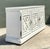 Ivory Vintage Chinese Chippendale Fretwork Credenza For Sale - Image 8 of 12