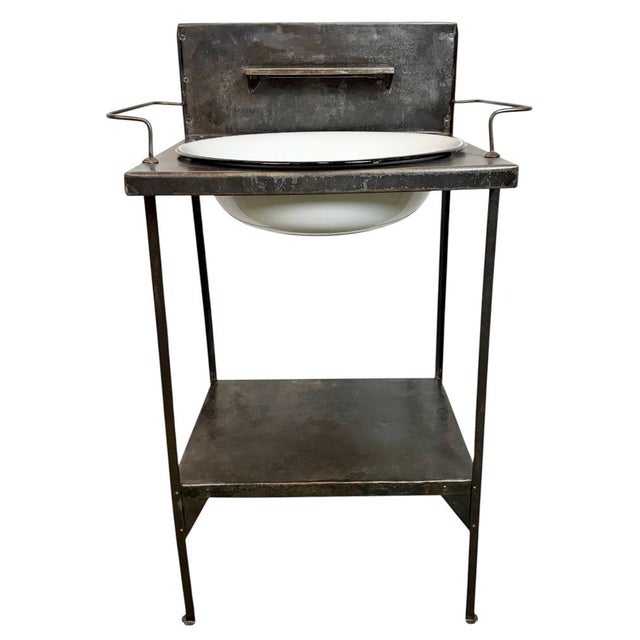 Vintage Industrial Hospital Wash Basin, 1960s For Sale - Image 17 of 17