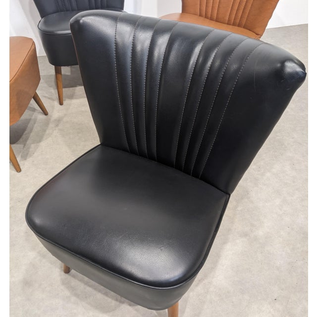 Cocktail Chairs, 1960s, Set of 4 For Sale - Image 6 of 7
