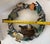 Vintage Botanical Bird Wreath Sculpture With Nest, Nature-Inspired Metal Wall Art, Cottage Garden Relief For Sale - Image 9 of 9