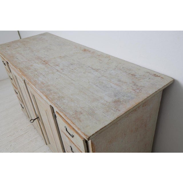 Swedish Country Sideboard with Drawers and Doors For Sale - Image 10 of 14