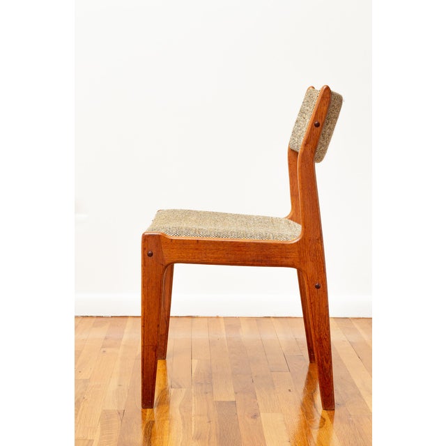 Vintage Mid Century Modern Danish Scandinavia Woodworks Co Teak Office Chair Chairish