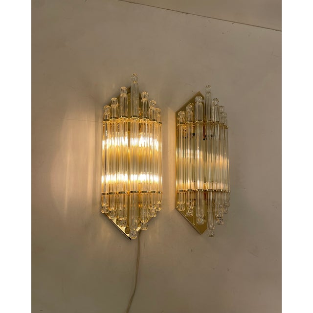 Hollywood Regency Sconces by Vadisa, 1980s, Set of 2 For Sale - Image 18 of 18