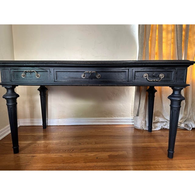 French Partner Desk Restoration Hardware Chairish