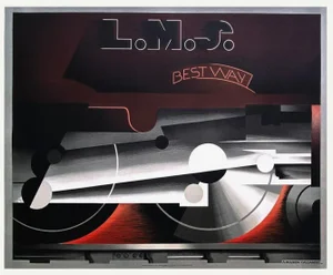 1985 Adolphe Cassandre After L.M.S. Best Way 1928