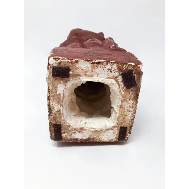 Belgian Plaster Sculpture by Jean Canneel For Sale - Image 4 of 7