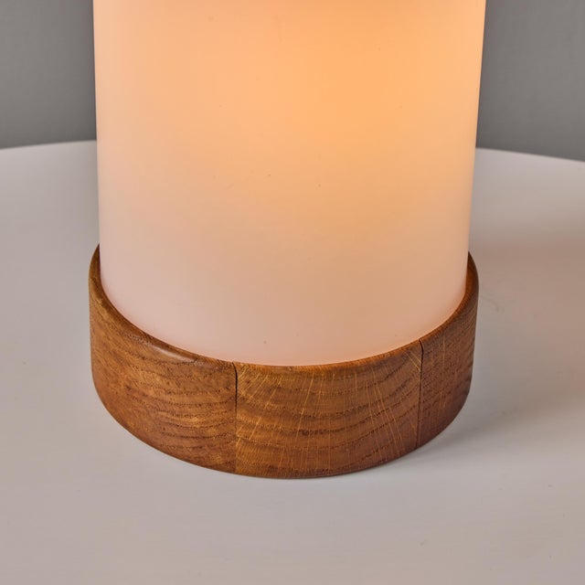 1950s Teak and Perspex Wall or Table Lamp by Uno and Östen Kristiansson for Luxus For Sale - Image 11 of 15