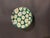 Green Murano Millefiori and Latticino Glass Paperweight For Sale - Image 8 of 14