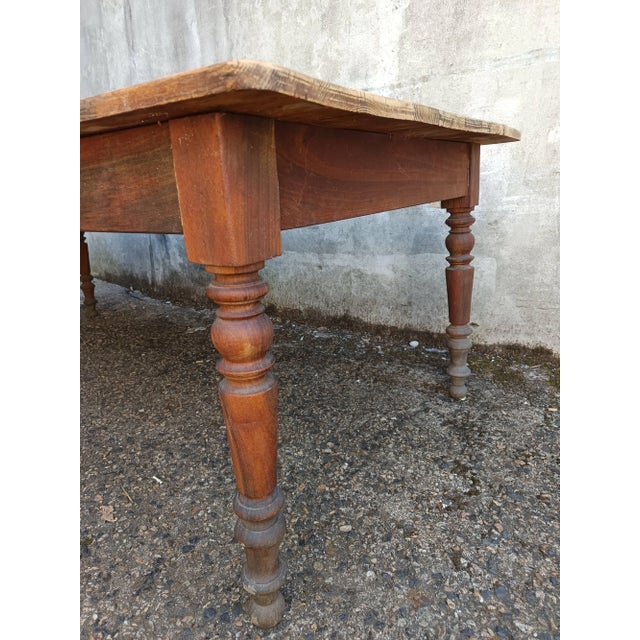 Farmhouse Table in Fir For Sale - Image 11 of 18