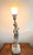 Alabaster Vintage Art Deco Alabaster Lamp With Frosted Glass Shade. For Sale - Image 8 of 9
