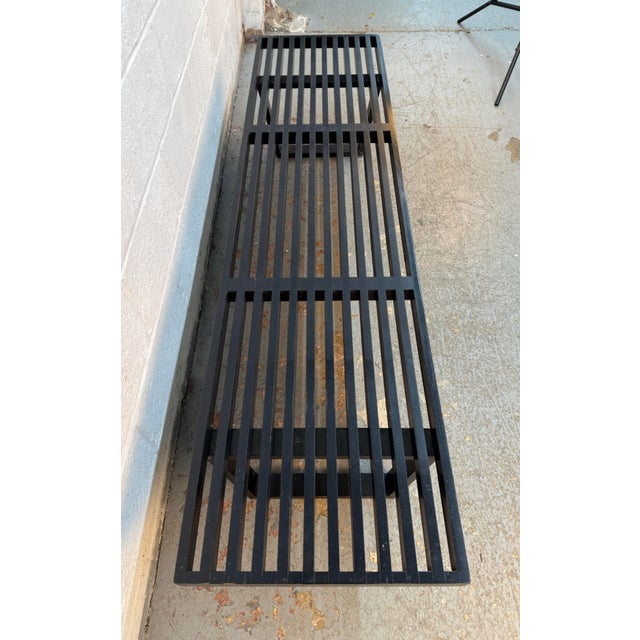Mid-Century Modern Attributed to George Nelson for Herman Miller Platform Bench For Sale - Image 9 of 11