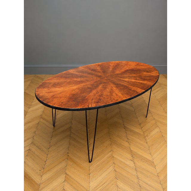 Large Oval Dining Table by Jacobsen, 1970s For Sale - Image 6 of 6
