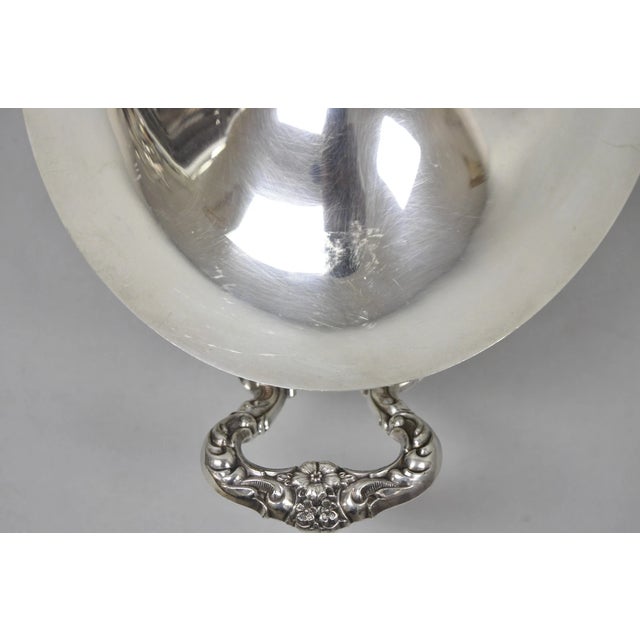 Vintage Lancaster Rose by Poole Large Oval Silver Plated Covered Soup Tureen For Sale - Image 9 of 18