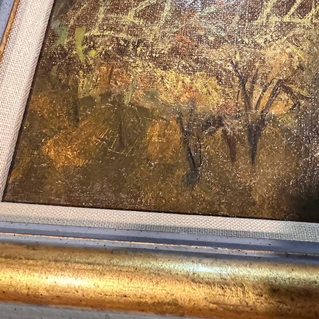 William W. Warren Oil Painting on Canvas, Terrier Dogs on a Sandy Dune For Sale - Image 12 of 13