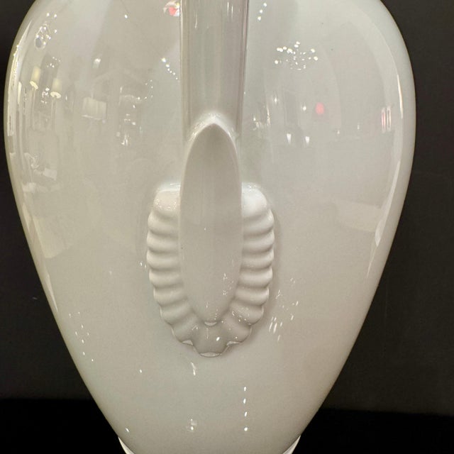 Neoclassical KPM Porcelain Neoclassical Amphora Vase Germany circa 1960 For Sale - Image 3 of 7