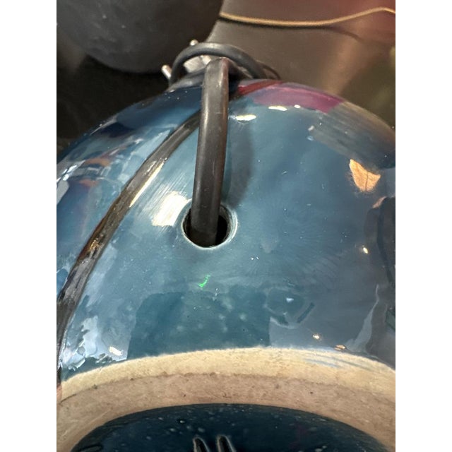 Ceramic Table Lamp Model 33b by Max Idlas, 1950s For Sale - Image 6 of 7