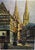 St. Corentin Cathedral in Quimper, Brittany, France, Oil Painting on Plywood For Sale - Image 13 of 13