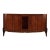 French Macassar Ebony Art Deco Sideboard, C. 1930 For Sale