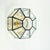 Mid-Century Modern Glass and Brass Flush Mount from Limburg, Germany, 1960s For Sale - Image 4 of 11