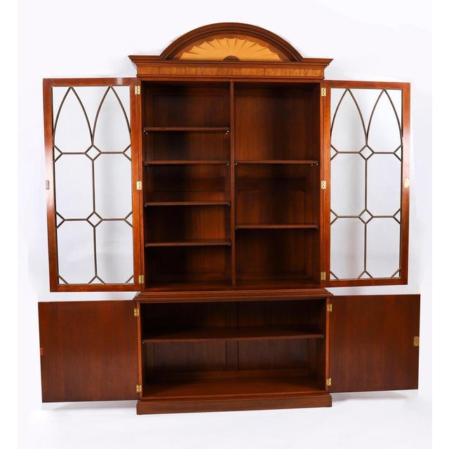 Vintage 20th Century Jupe Table, Chairs, Bookcases & Chiffonier from Harrods, Set of 16 For Sale - Image 15 of 17