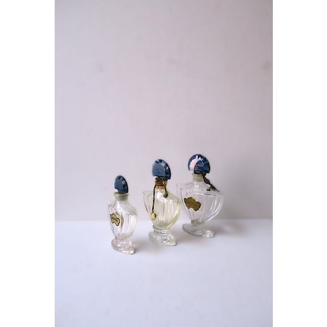 French Perfume Bottles Shalimar Guerlain Paris For Sale - Image 4 of 9