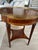 Scully & Scully Ny Round Mahogany Lamp Table With Brass Gallery For Sale - Image 10 of 13