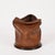 Animal Skin Mid-Century Modern Italian Leather Decorative Wastepaper Basket from Nova Tecno, 1950s For Sale - Image 7 of 13