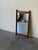 Danish Teak Wall Mirror – Mid Century Modern Rectangular Accent Mirror 1960s For Sale - Image 4 of 9