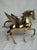 Large 11” Brass Pegasus Winged Horse Figurine For Sale - Image 4 of 12