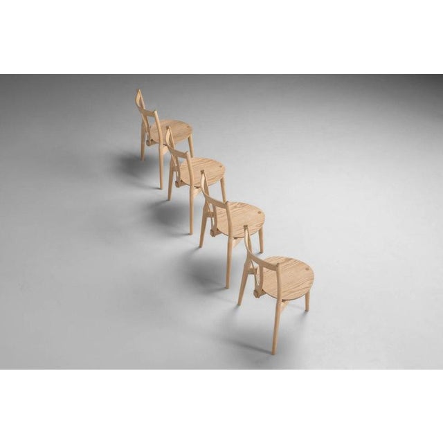PP51/3 V Chairs attributed to Hans J. Wegner for PP Mobler, Denmark, 1988, Set of 4 For Sale - Image 13 of 18