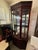 Vintage Grand-Scale Rosewood Hexagonal Curio Cabinet For Sale - Image 10 of 11