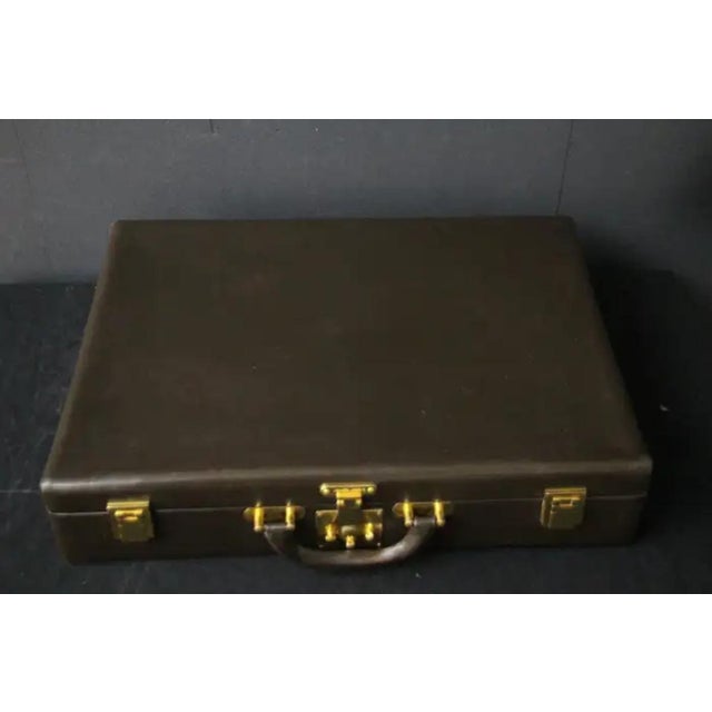 Briefcase in Brown Leather from Hermès, 1980s For Sale - Image 6 of 15