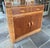 Wood 1940s Restored Stacked Rattan Storage Cabinet With Mahogany Top in Style of Paul Frankl Bar Cabinet For Sale - Image 7 of 13