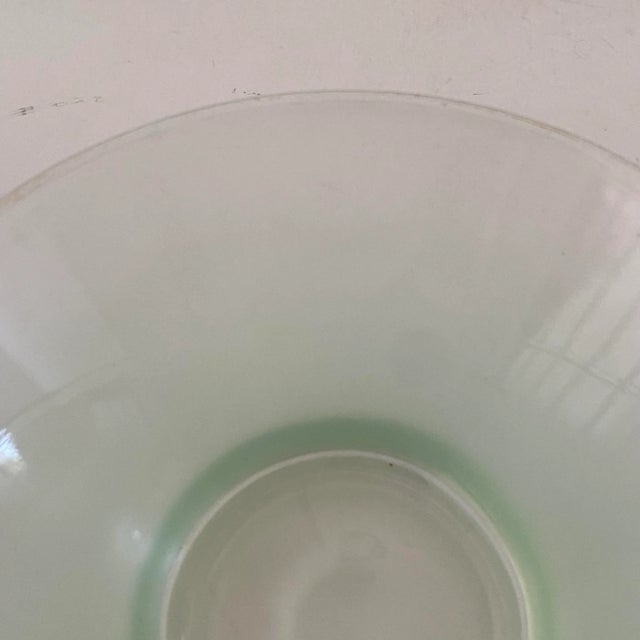 Yellow Vintage 1960s Blendo Frosted Pastel Glass Serving Bowls - Set of 4 For Sale - Image 8 of 10