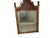 1980s Tommy Bahama Style Mirror Tone Wood Frame For Sale - Image 4 of 5