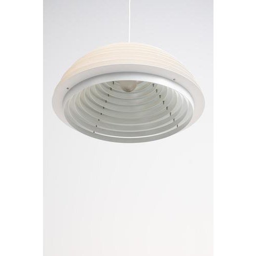 White Hekla Pendant Light from Fog & Mørup For Sale - Image 8 of 11